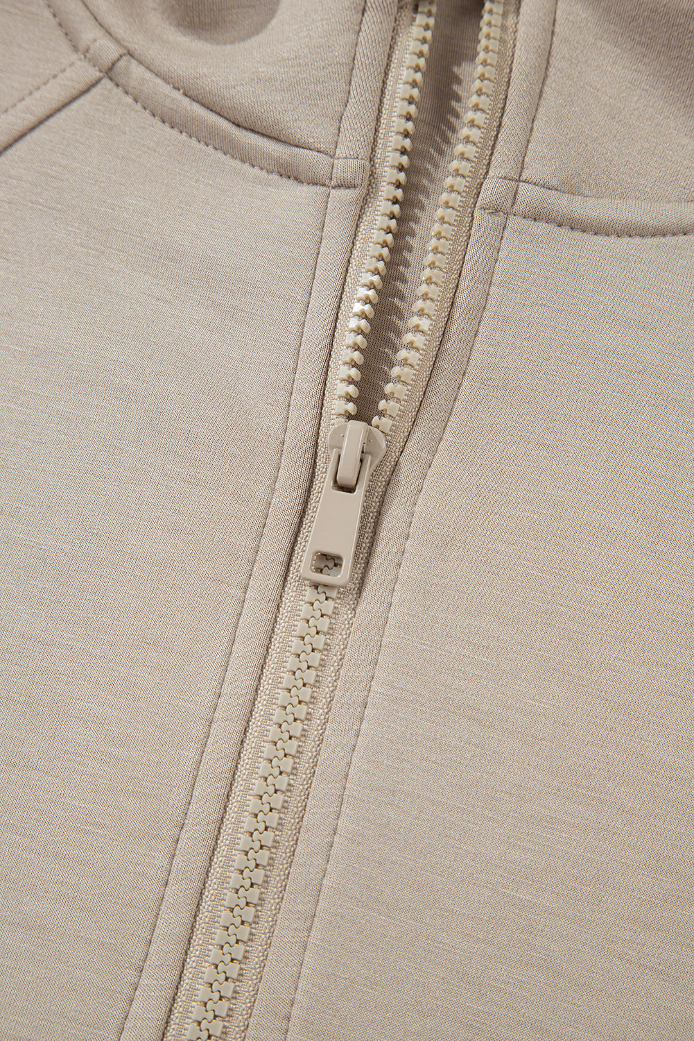 Jet Stream Half Zip Thumbhole Sleeve Hoodie Active Pants 2pcs Outfit